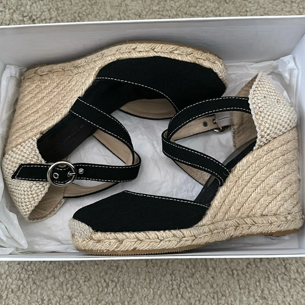 BETTYE MULLER | Katy Bis Espadrille Wedges | 36 EUR / 6 US